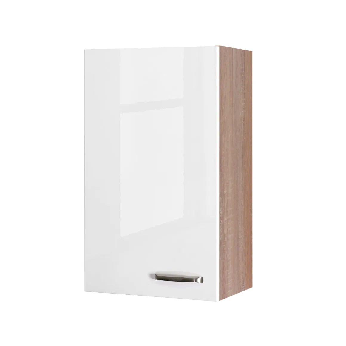 Flex-Well Küchenoberschrank „Valero“, 50x89x32 cm, weiß/Sonoma Eiche
