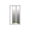 FORTE Nischendusche Klappsystem Domino 76 - 81 cm Duschwand