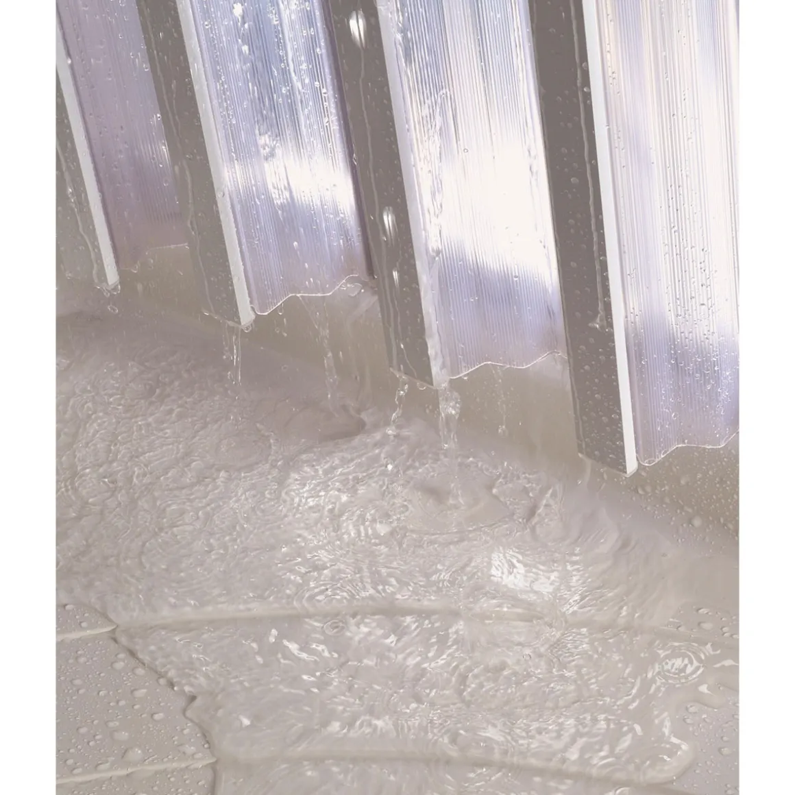 FORTE Nischendusche Rimini 80- 100 x 185 cm
