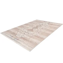 Fransenteppich „Baroque 1100“, beige