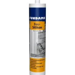 Fundamo Silikon Dach und Wand grau