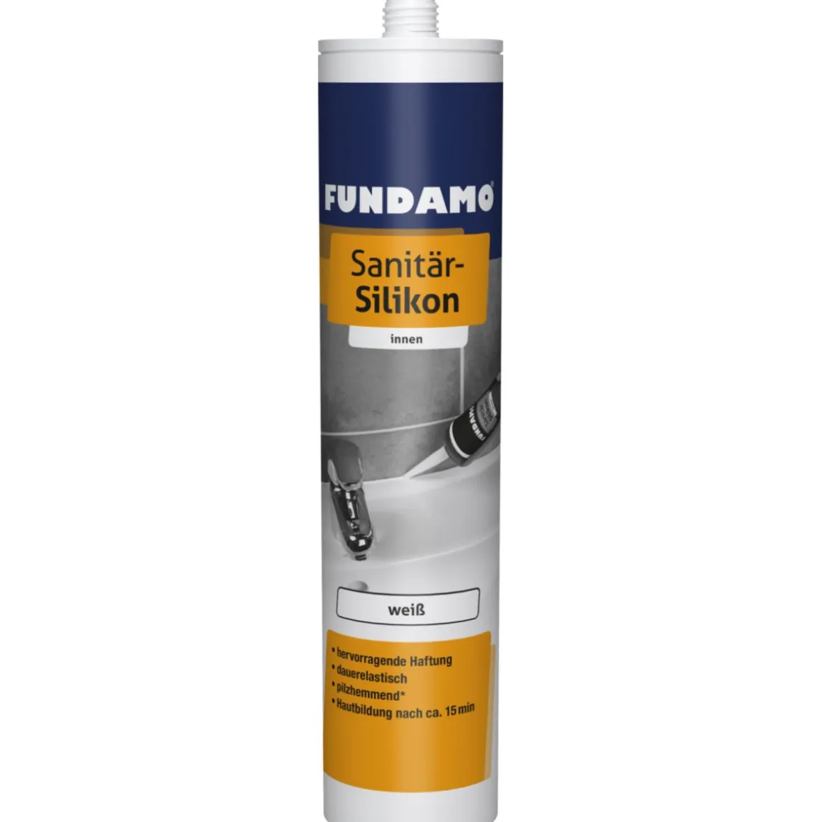 Fundamo Silikon Küche Bad und Dusche weiß