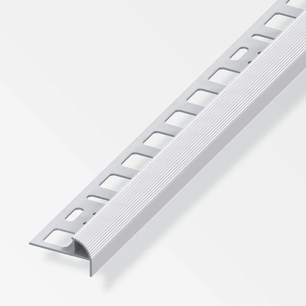 Fundamo Treppenkantenprofil 10 mm 2,5m silber