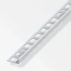 Fundamo Winkelprofil 10 mm 2,5m PVC grau