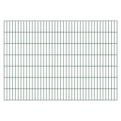 GAH Alberts Doppelstabmatte 6/5/6 verzinkt grün 200 x 140 cm Höhe 140 cm