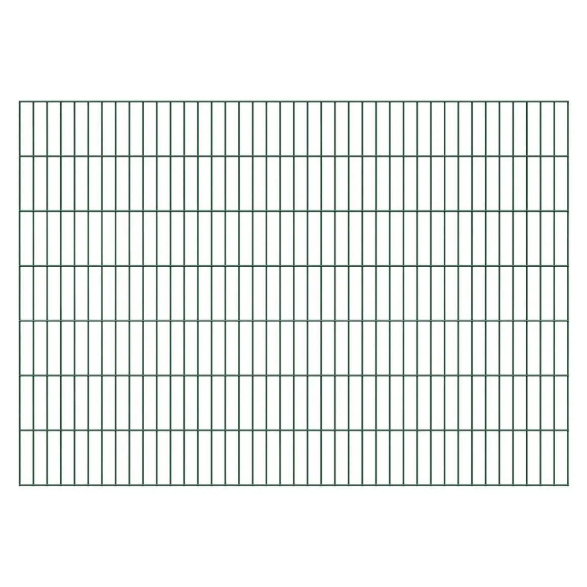 GAH Alberts Doppelstabmatte 6/5/6 verzinkt grün 200 x 140 cm Höhe 140 cm
