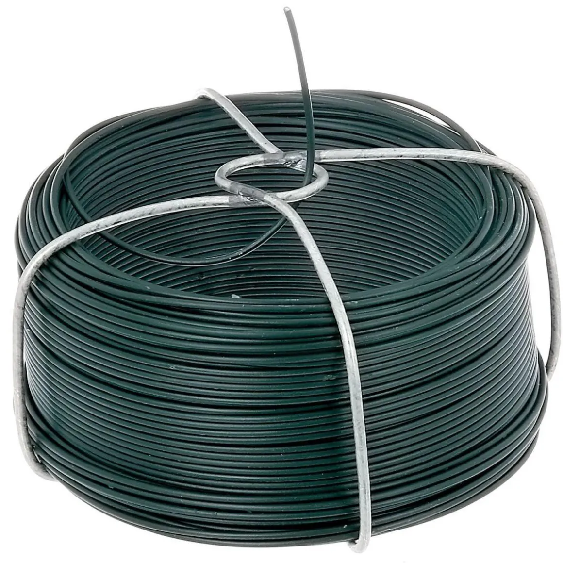 GAH Alberts Drahtspule verzinkt-grün 50 Meter Stärke 1,2 mm