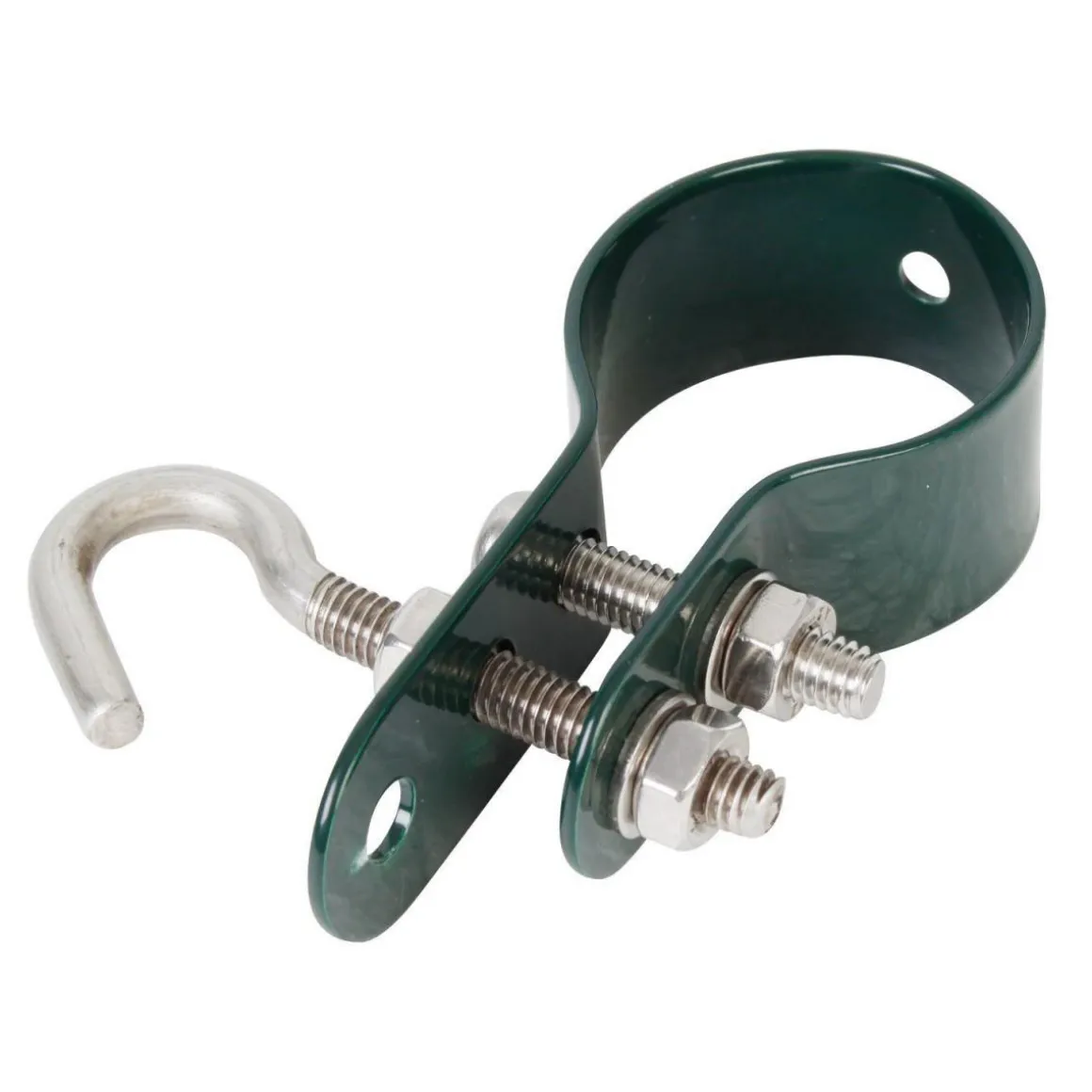 GAH Alberts Schelle für Geflechtspannstäbe verzinkt grün 34 mm
