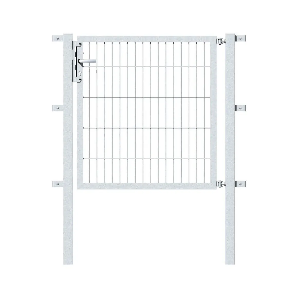 GAH Alberts Stabgitter-Einzeltor feuerverzinkt 1000 x 1000/1500 mm zum Einbetonieren