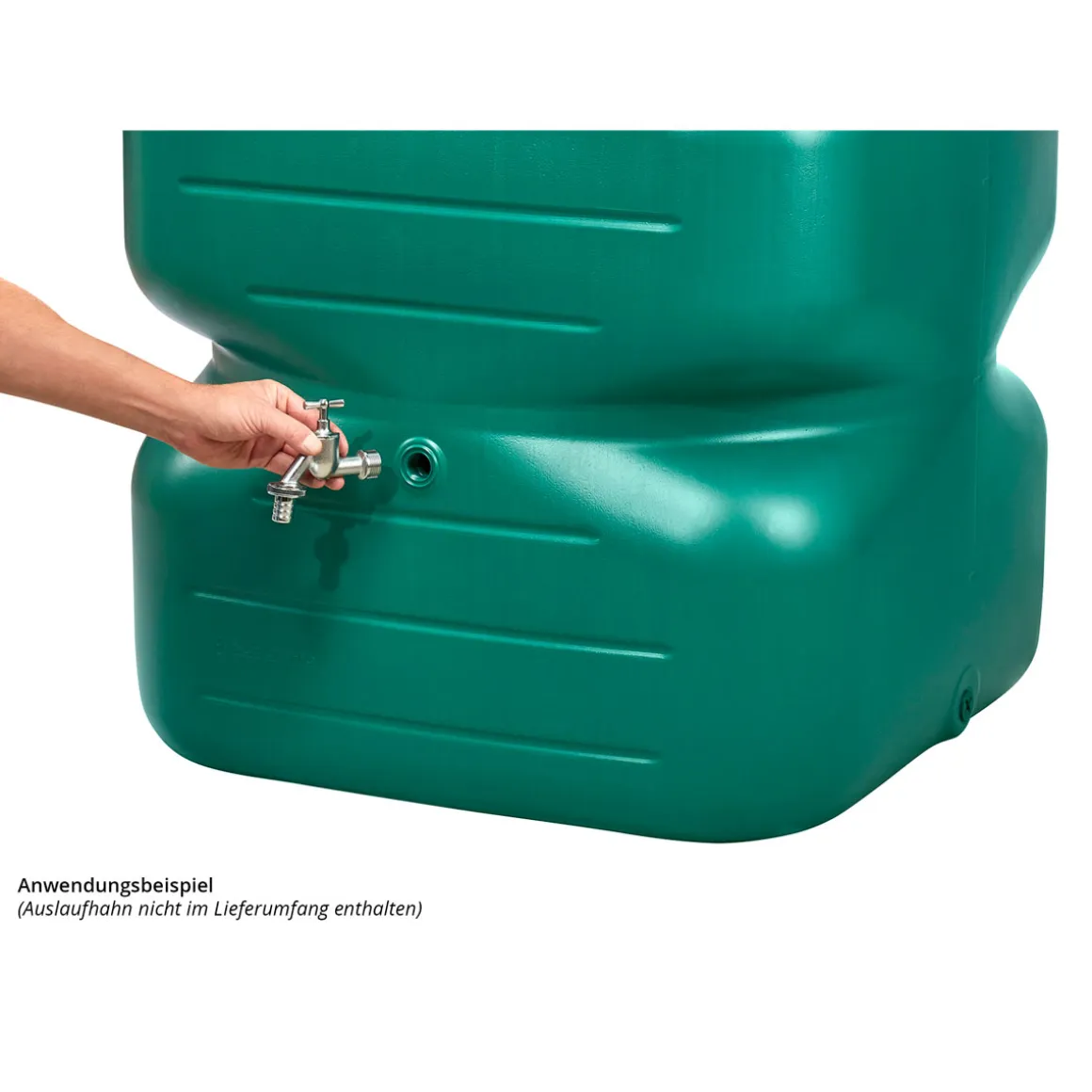 Garantia Gartentank Cubus 1000 Liter dunkelgrün