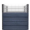Garantia Hochbeet Ergo Quadro Turbo 75 mit Wachstumsmodul 420 L grau