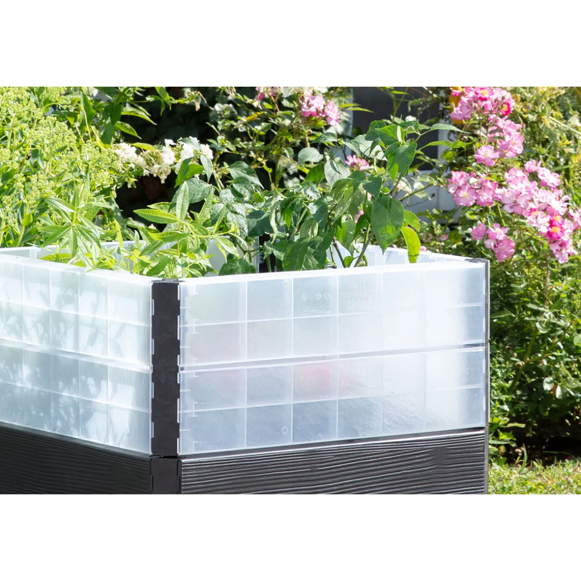 Garantia Hochbeet ERGO QUADRO Turbo L 75 Wood inkl FLORA