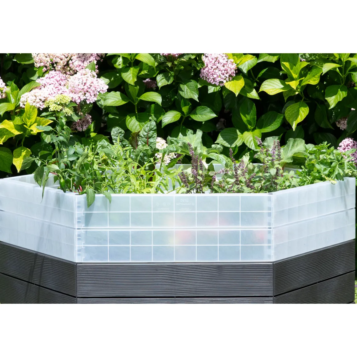 Garantia Hochbeet ERGO Turbo XL 75 Wood inkl FLORA