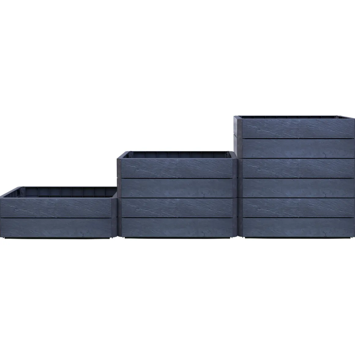 Garantia Hochbeet ERGO VARIO 2 Stone inkl FLORA