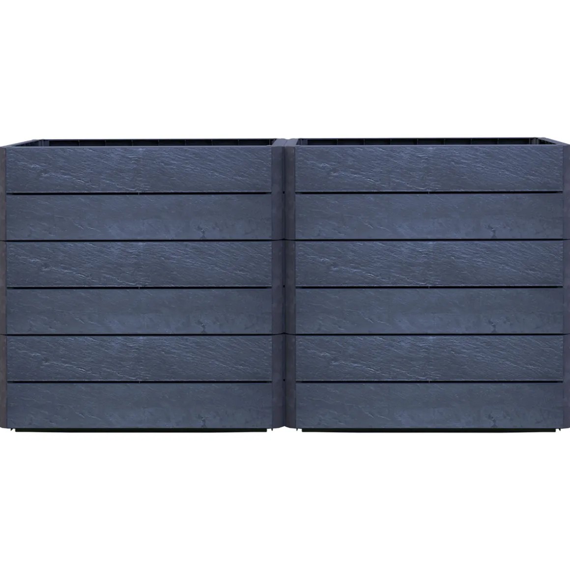 Garantia Hochbeet ERGO VARIO 2 Stone inkl FLORA
