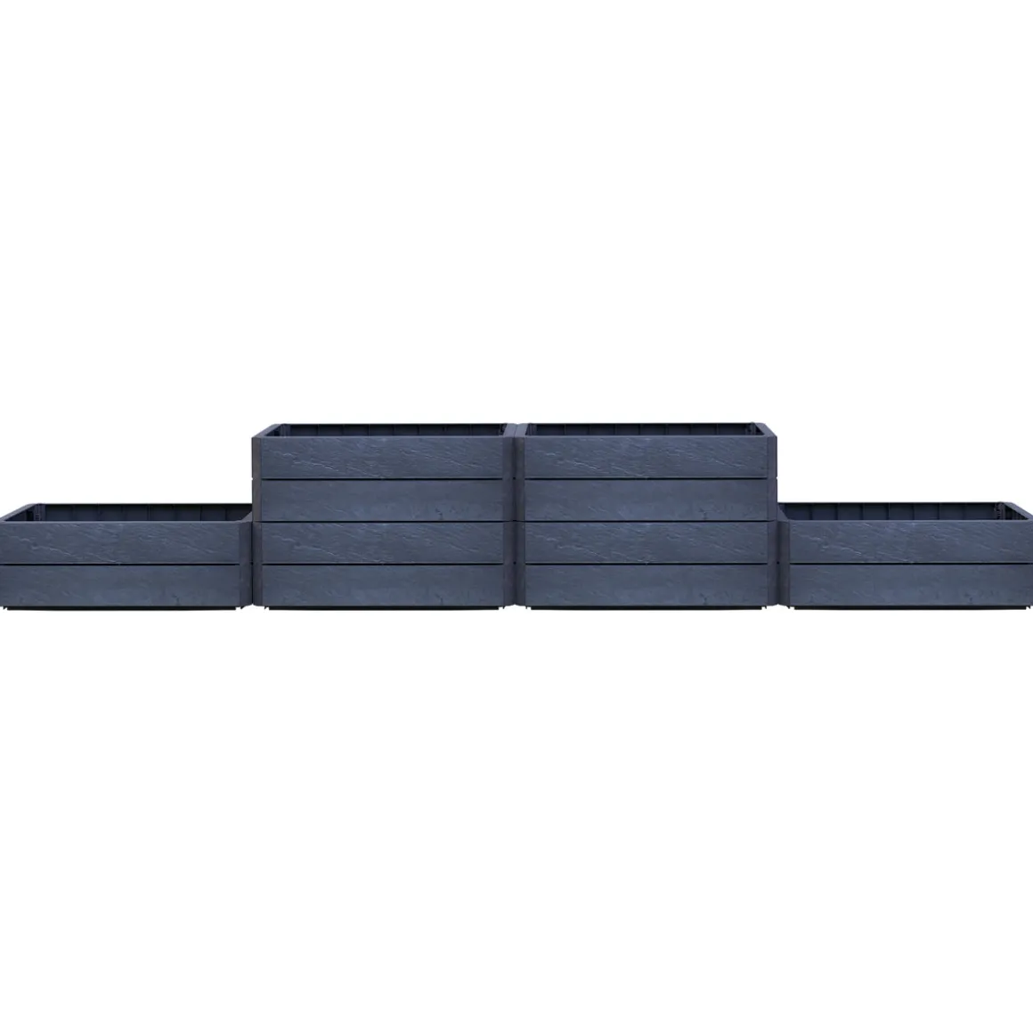 Garantia Hochbeet ERGO VARIO 2 Stone inkl FLORA
