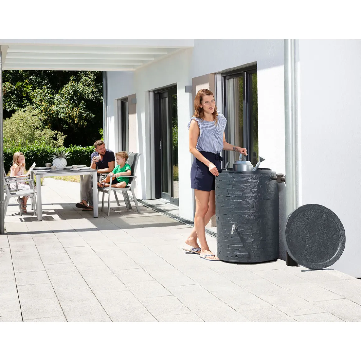 Garantia Regenspeicher Muro 260 L grau