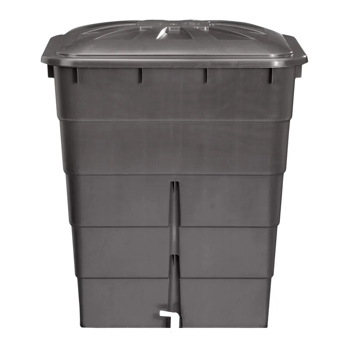 Garantia Regentonne eckig 300 L graphite grey inkl Deckel und Hahn