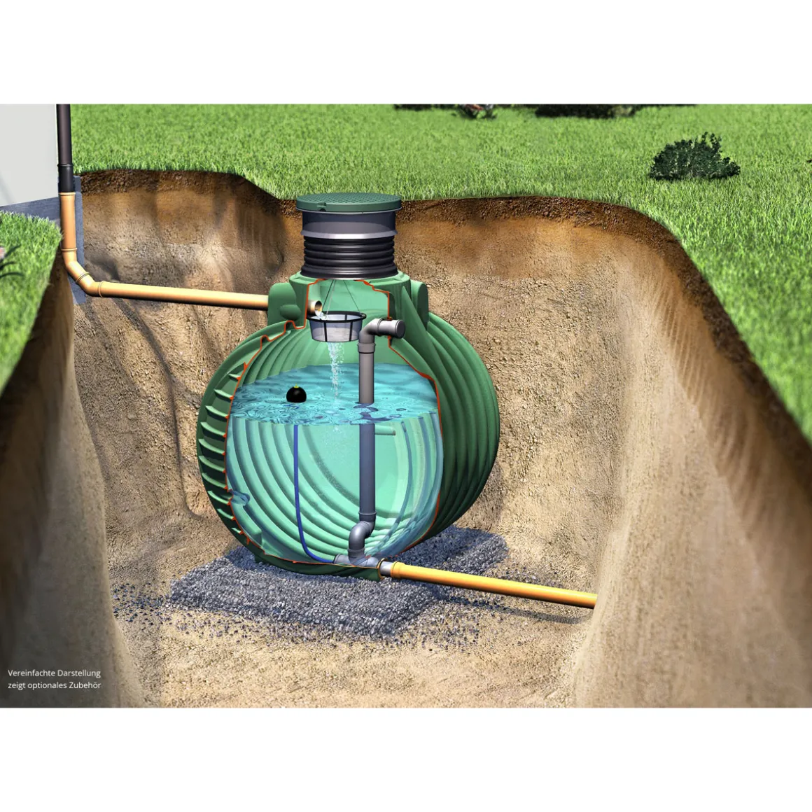 Garantia Retentionszisterne Columbus 4500 L