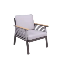Garden Pleasure Lounge-Gruppe DENIA Aluminium, Non-Wood, Seilbespannung