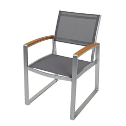 Garden Pleasure Tischgruppe AVA 5-tlg. Aluminium, Nonwood, Kunststoffgewebe