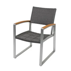 Garden Pleasure Tischgruppe AVA 7-tlg. Aluminium, Nonwood, Kunststoffgewebe
