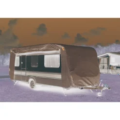 Garden Pleasure Wohnwagen-Abdeckhaube, Gr. XL 6,7x2,5x2,2 m, imprägniert