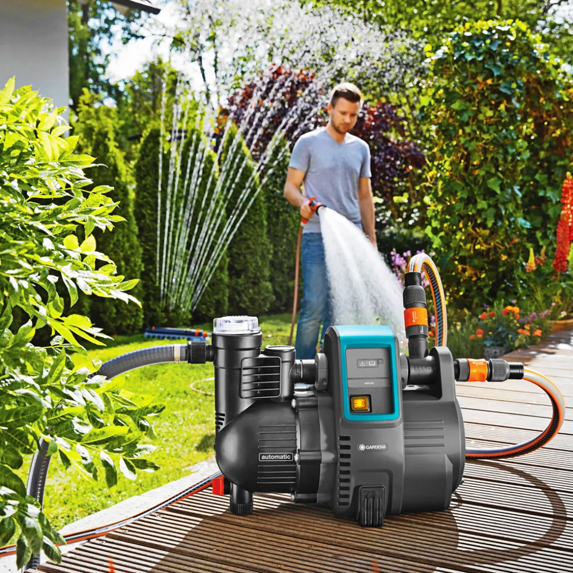Gardena Gartenpumpe 4000/5