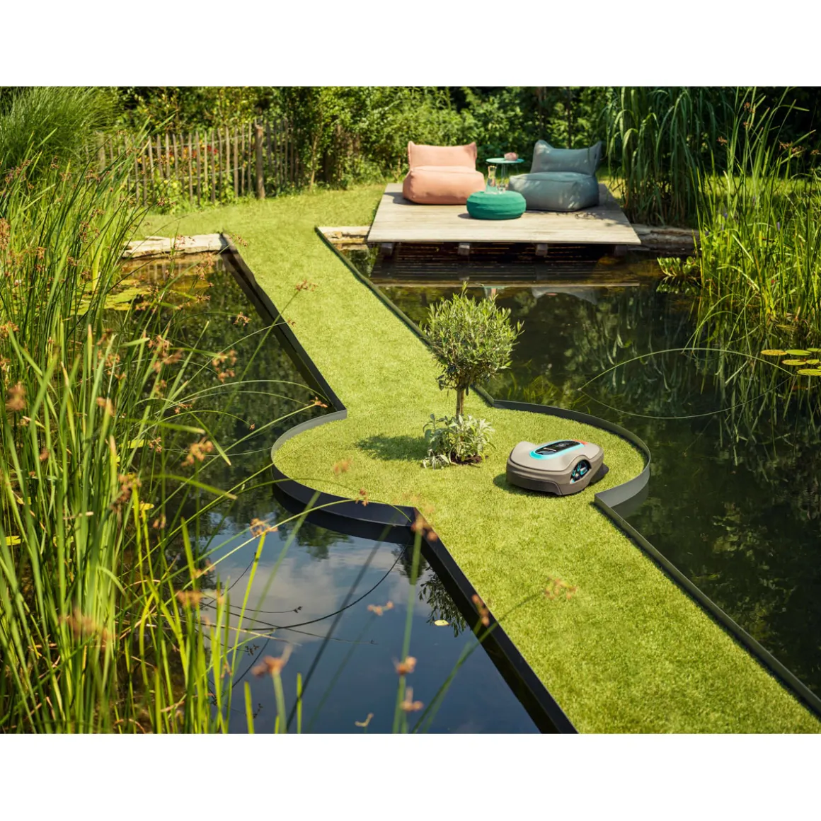 Gardena Mähroboter smart Sileno life 750 Set