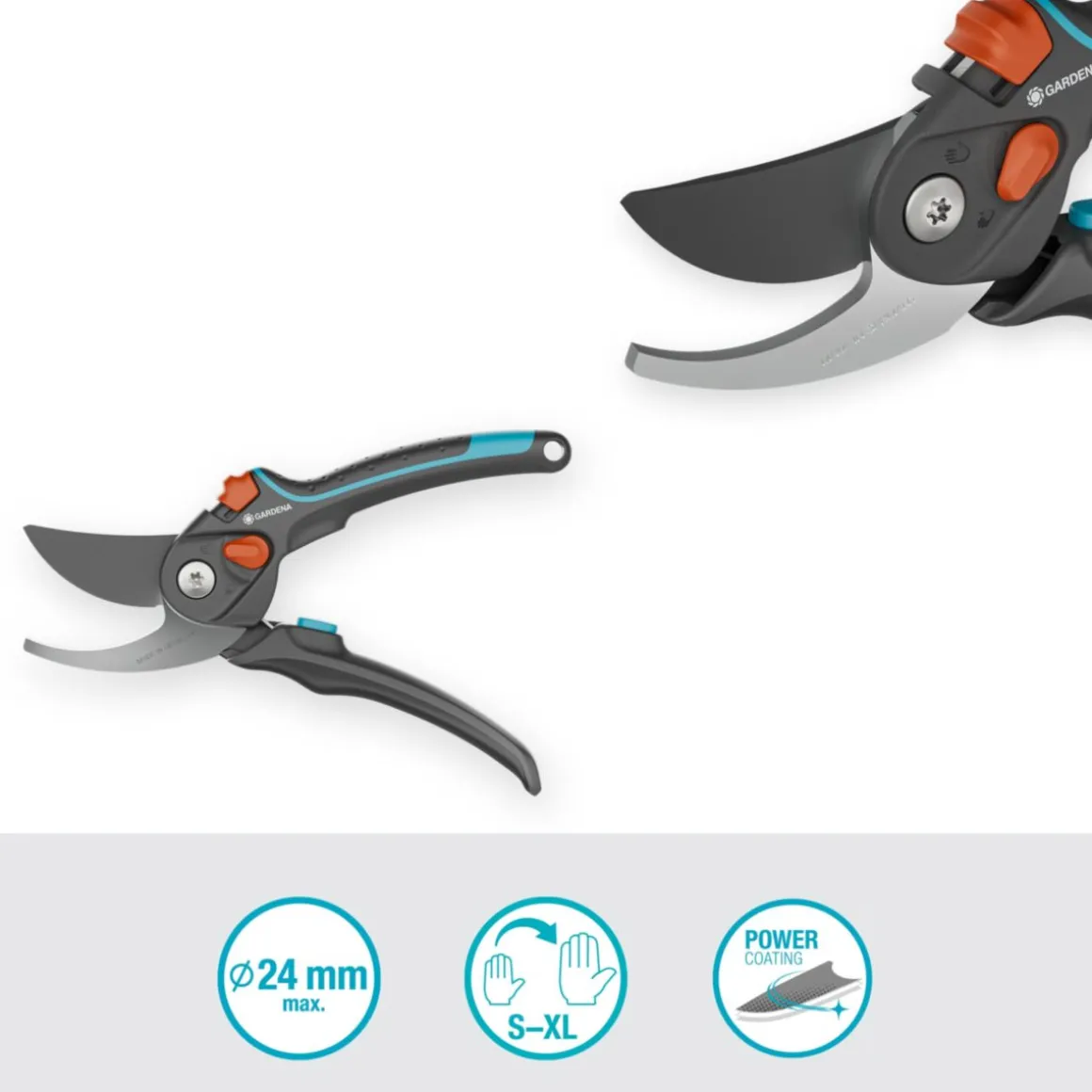 Gardena Gartenschere PremiumCut Pro Flex Bypass 24 mm