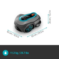 Gardena Mähroboter smart SILENO free Set 600 m² kabellos