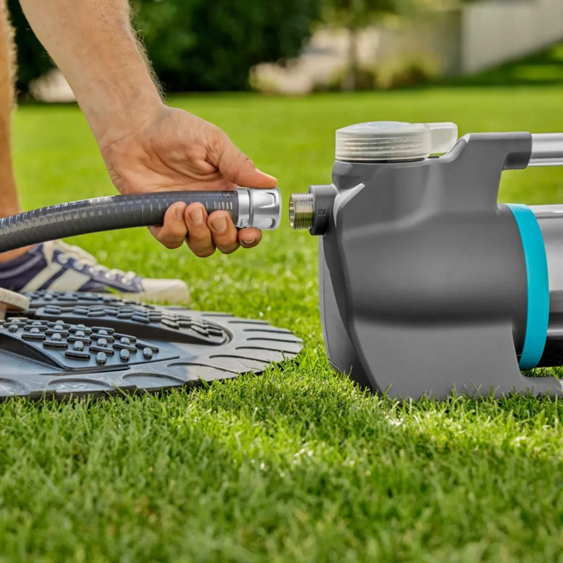 Gardena Sauggarnitur mit 4 m Saugschlauch