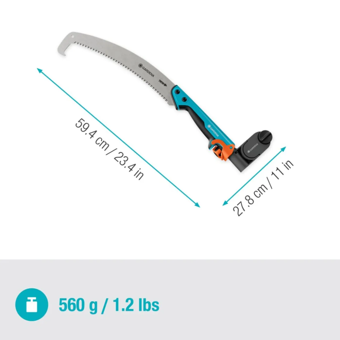 Gardena Säge StarCut mit Adapter