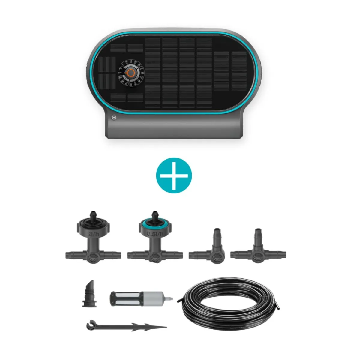 Gardena Solar-Bewässerung Set AquaBloom L