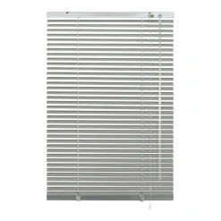 Gardinia Aluminium-Jalousie 60 x 130 cm silber