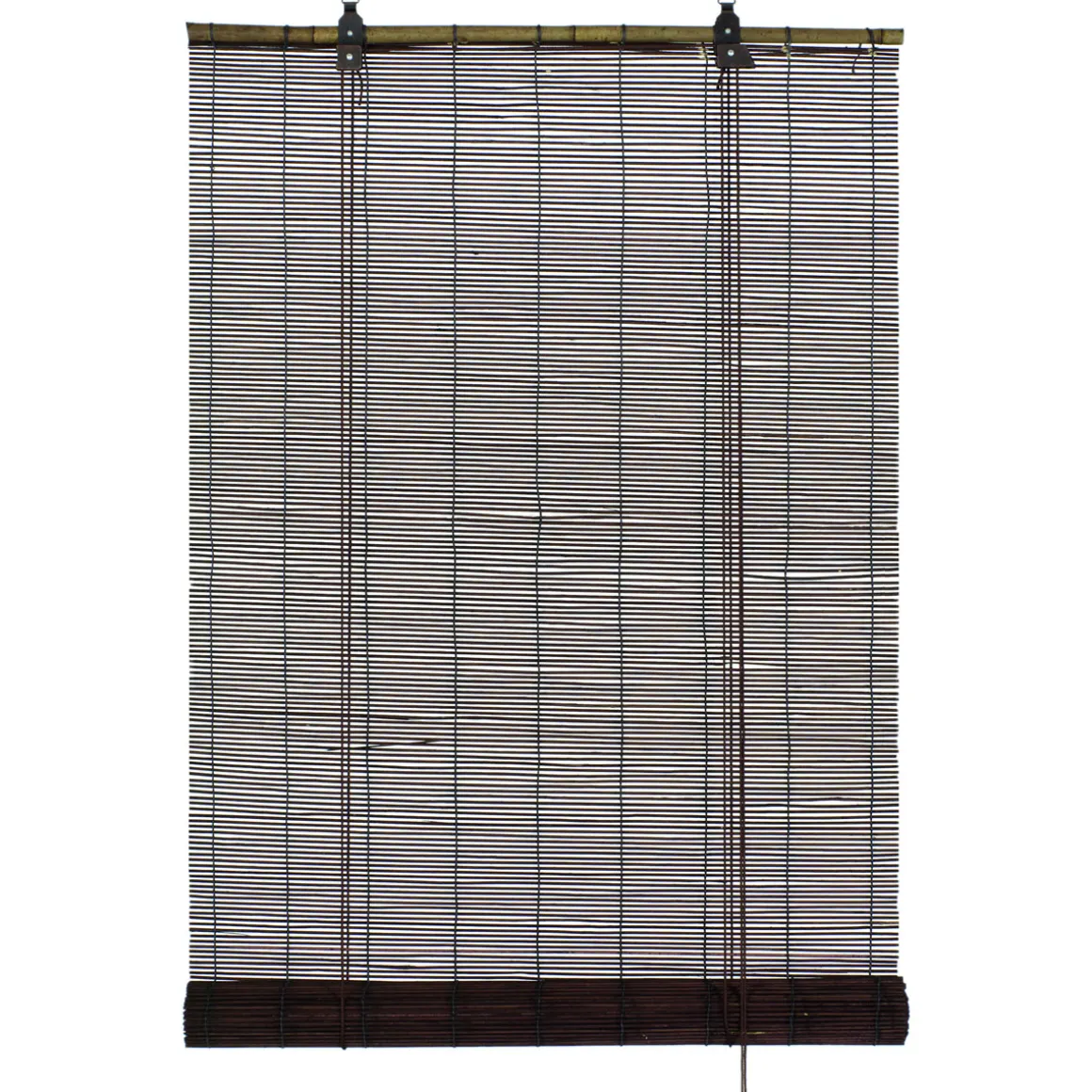 Gardinia Bambus-Rollo 140 x 160 cm schoko