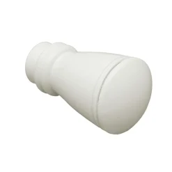 Gardinia Endstück Chicago Siro für Durchmesser 20 mm weiß