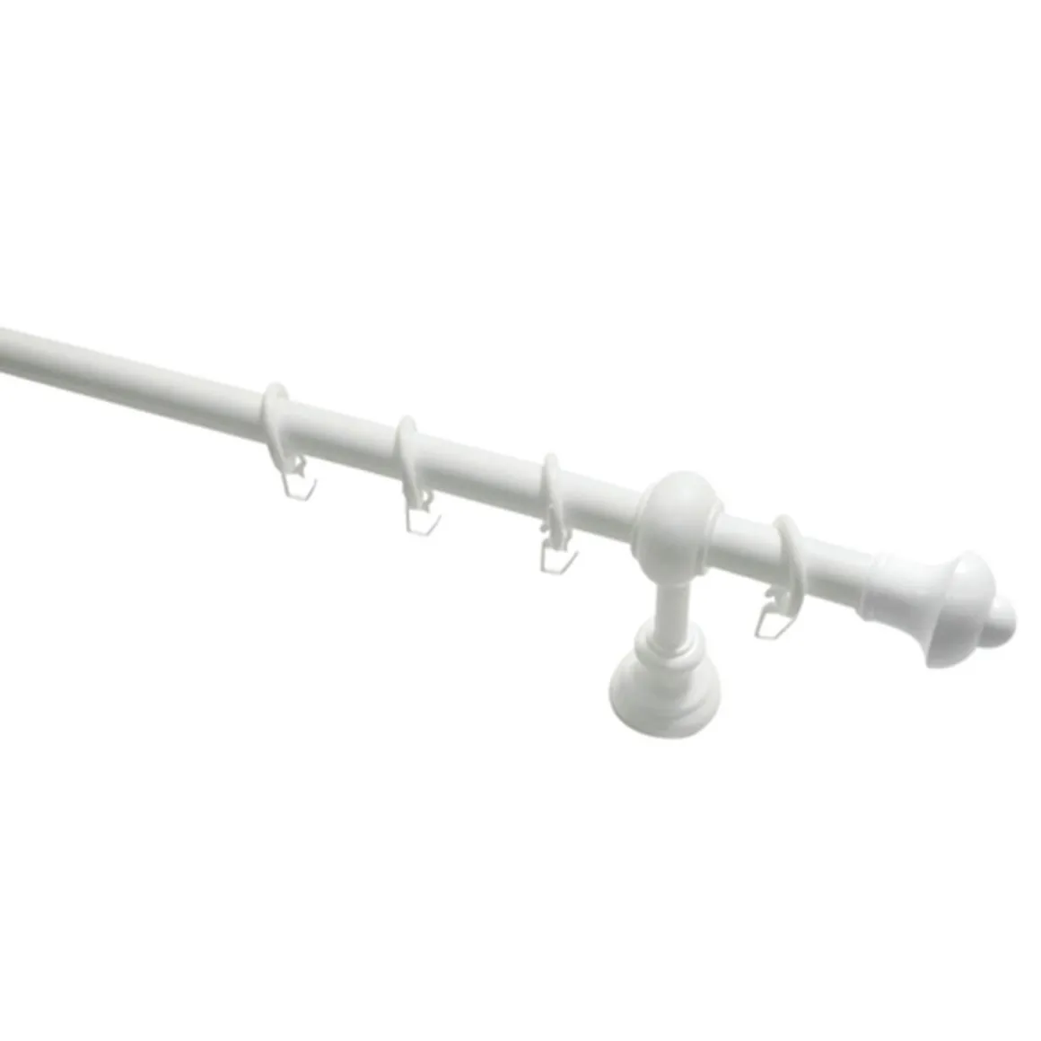 Gardinia Gardinenstange Bifo Durchmesser 28 mm 120 cm weiß