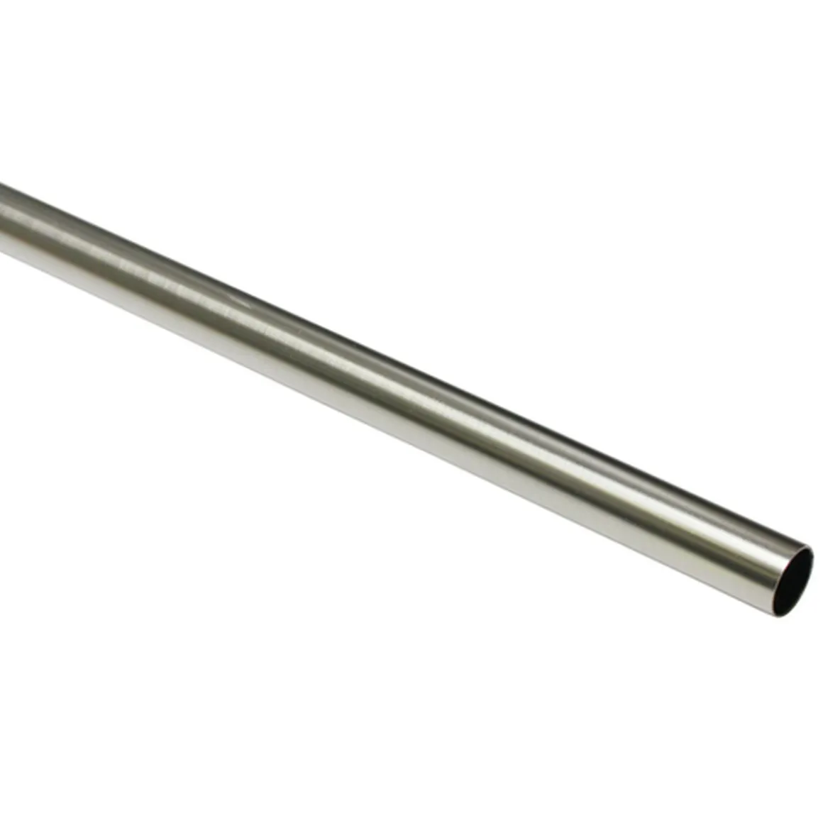 Gardinia Gardinenstange Chicago 160 cm Durchmesser 20 mm Edelstahl-optik