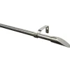 Gardinia Gardinenstange Ellipse Durchmesser 16/19 mm 190-340 cm Edelstahl-optik