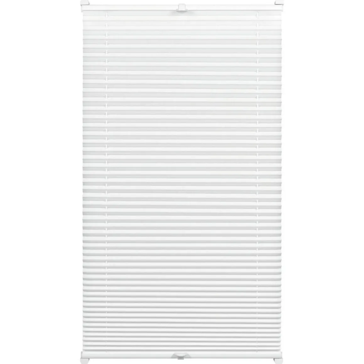 Gardinia Plissee Easyfix mit 2 Bedienschienen Plissee 55 x 130 cm weiß