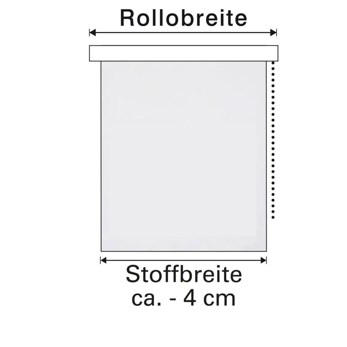 Gardinia Seitenzugrollo 62 x 180 cm grau