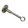 Gardinia Träger Chicago geschlossen für Durchmesser 20 mm 12 cm Edelstahl-optik