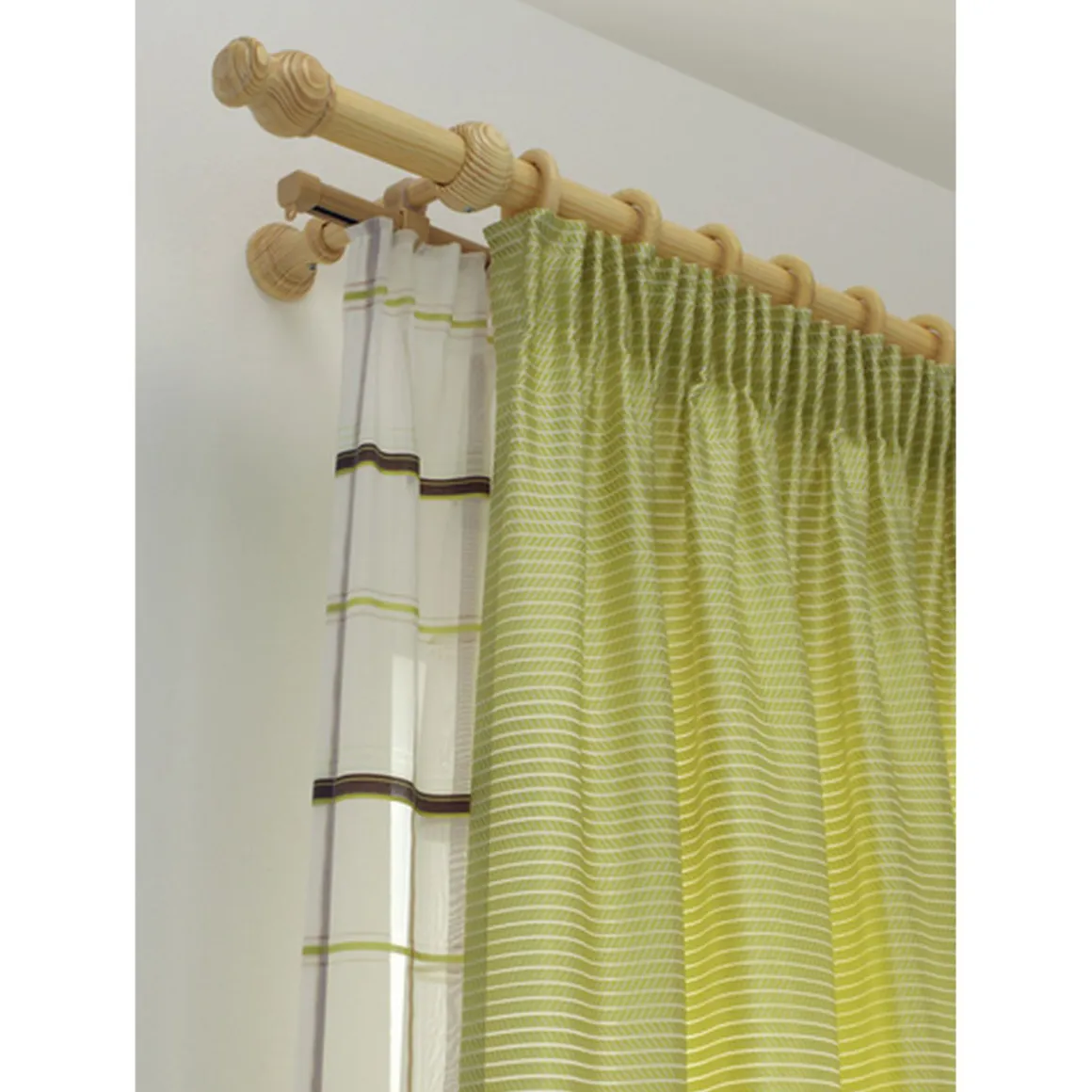 Gardinia U-Laufschiene 190 cm beige