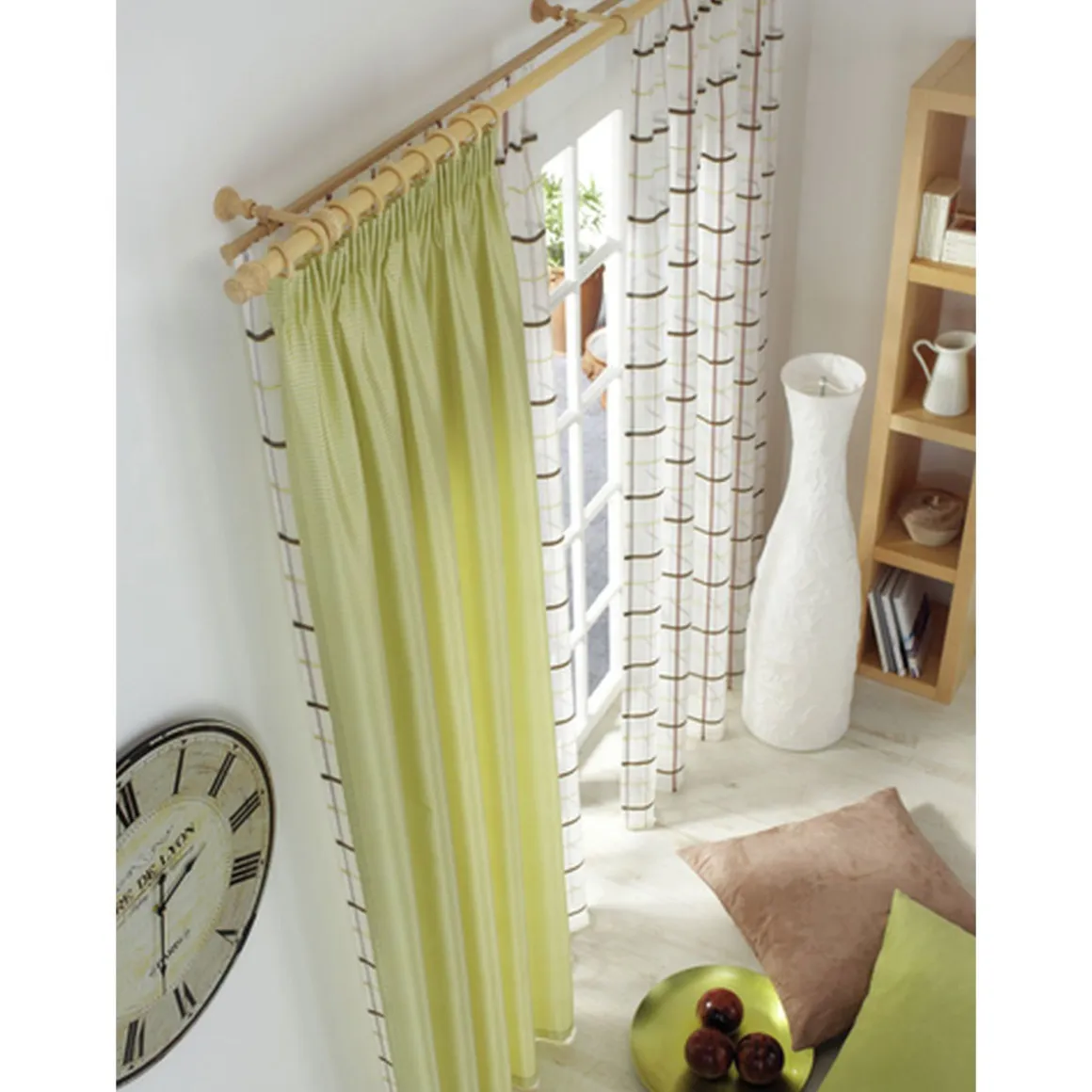 Gardinia U-Laufschiene 190 cm beige