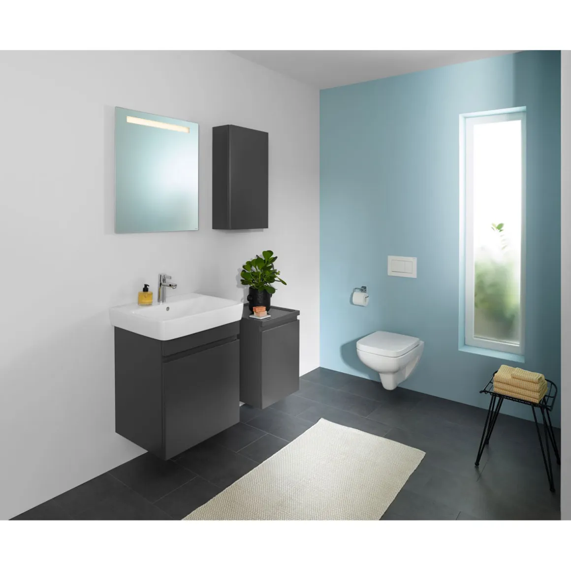 Geberit Plan Waschtisch Renova 60 x 48 x 19,5 cm