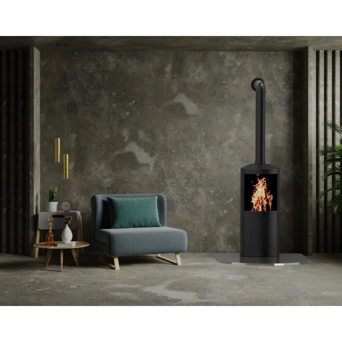 Glasbodenplatte Rundbogen 120 x 100 cm