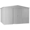 Globel Gerätehaus Dream 6,9m² silber