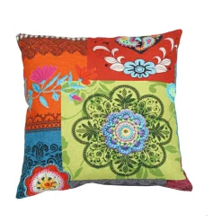 GO-DE Zierkissen Dana 48 x 48 cm Patchwork
