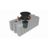 GreenLife Regenwasser-Flachtank, mit Biovitor, 2.000 L
